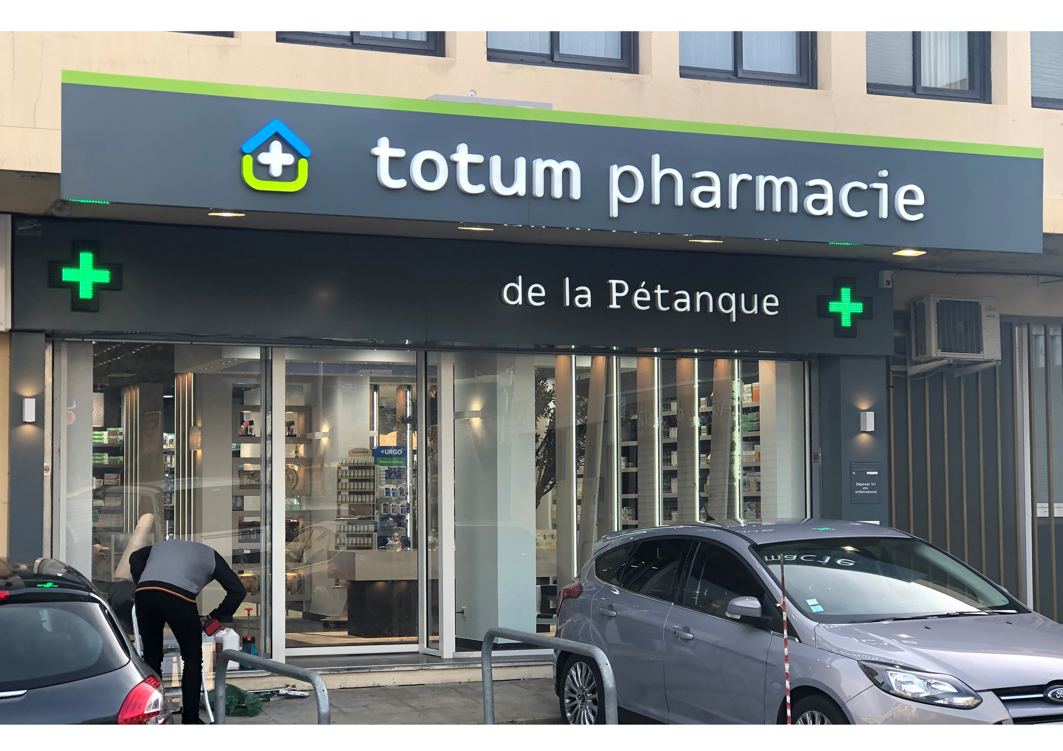 PHARMACIE LA CIOTAT DE LA PETANQUE BLOC LED