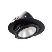 PROJECTEUR LED ROND ORIENTABLE 38W NOIR