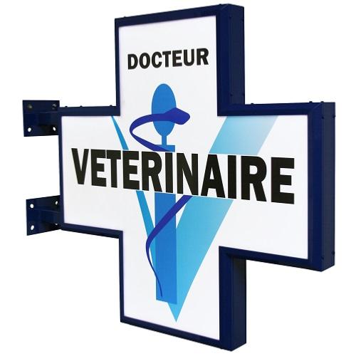 ENSEIGNE DRAPEAU VETERINAIRE