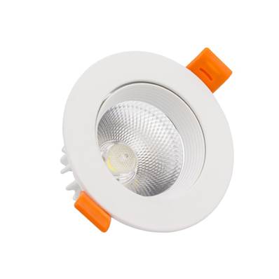 SPOT LED COB ROND 12W BLANC