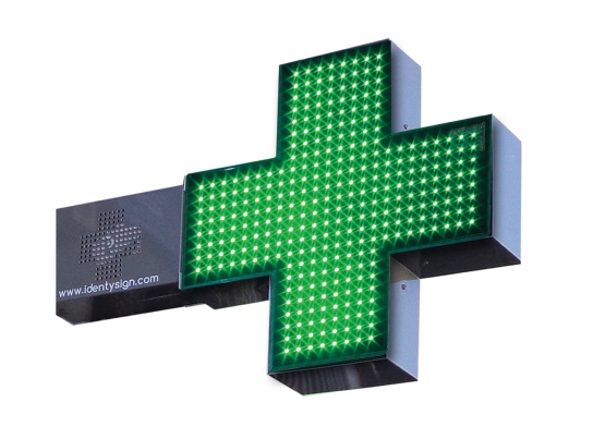 CROIX DE PHARMACIE EASY LED 500