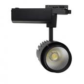 SPOT LED SUR RAIL 30W NOIR