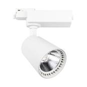 SPOT LED SUR RAIL 30W BLANC 20°