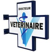 ENSEIGNE DRAPEAU VETERINAIRE