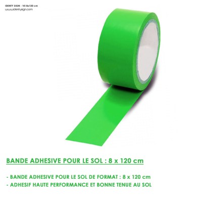 BANDE ADHSIVE AUTOCOLLANTE SOL : VERTE