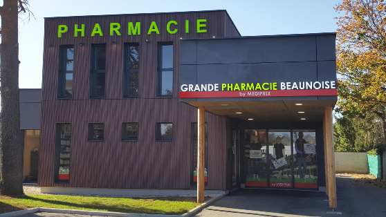 enseigne lumineuse pharmacie MEDIPRIX