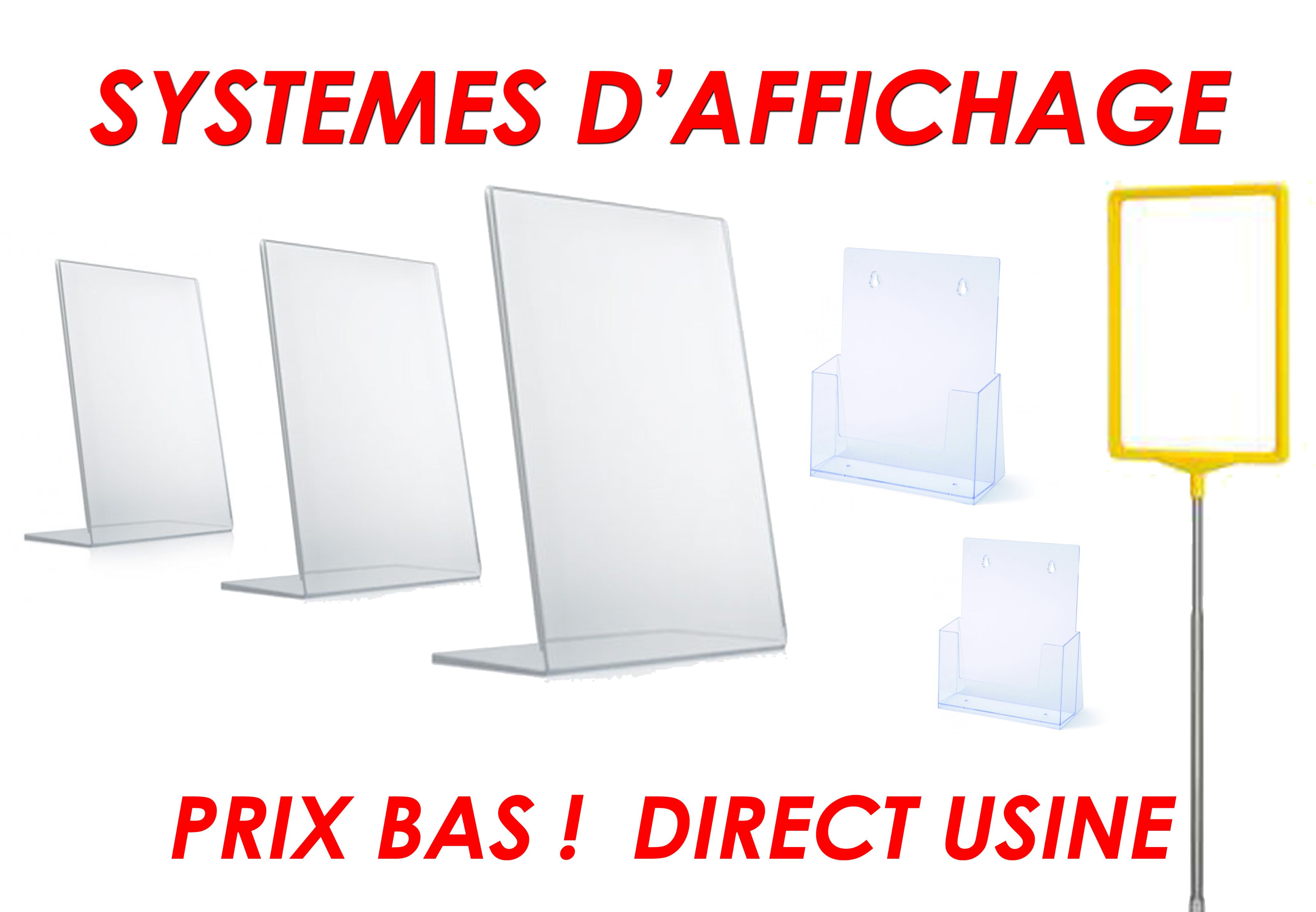 SYSTEMES D'AFFICHAGE