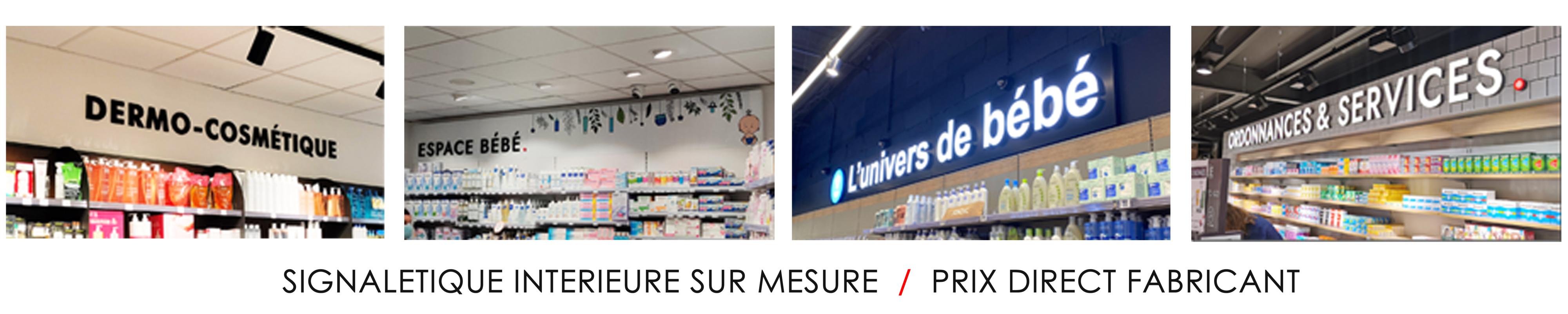 enseigne de pharmacie de la piscine