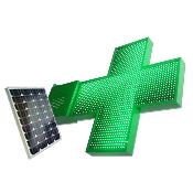 CROIX PHARMACIE SOLAIRE - SOLAR LED